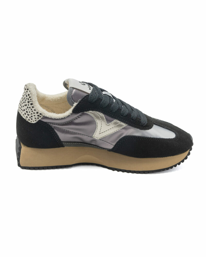 Sneakers runner Victoria Cosmos Nylon Metal