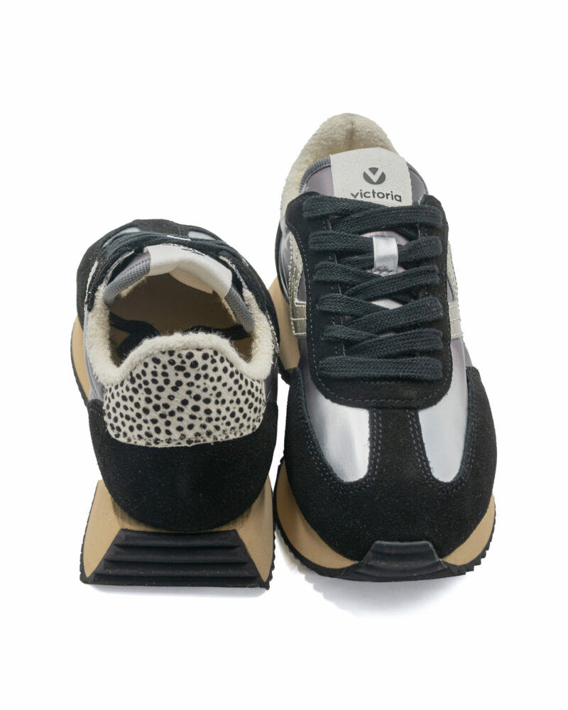 Sneakers runner Victoria Cosmos Nylon Metal