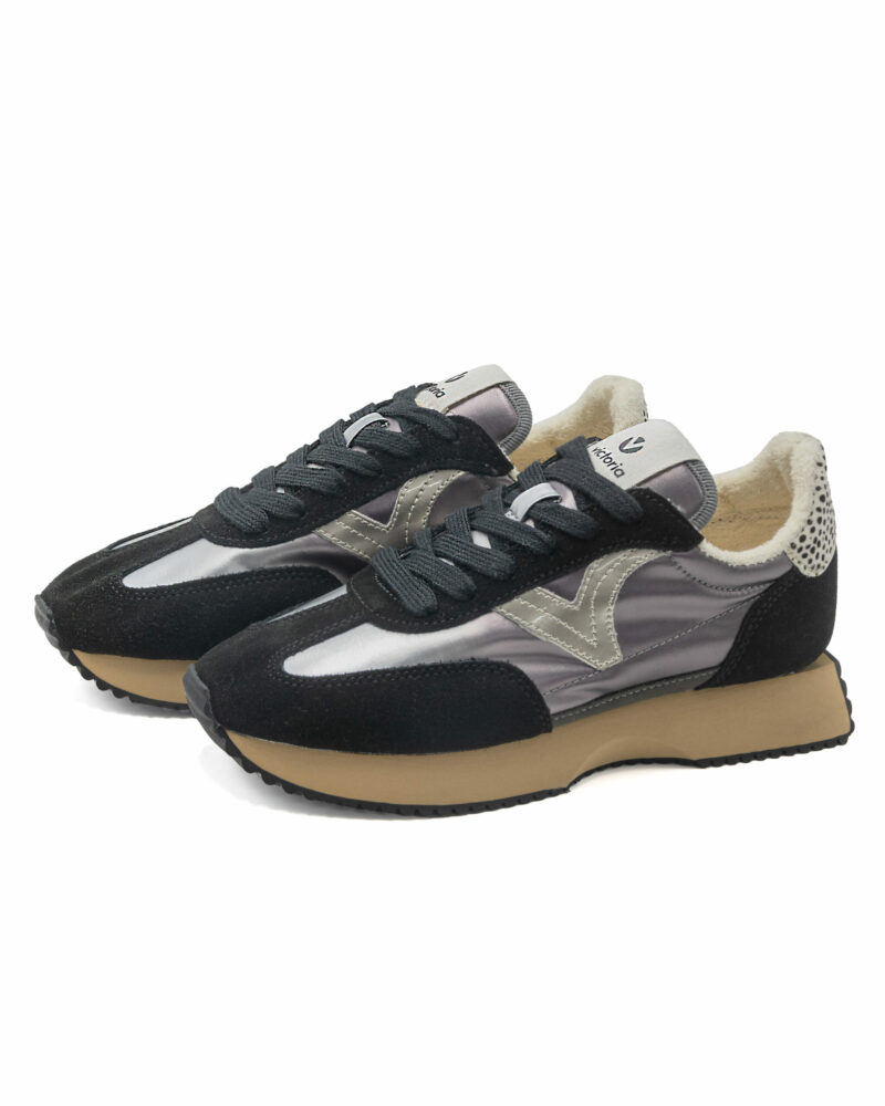 Sneakers runner Victoria Cosmos Nylon Metal