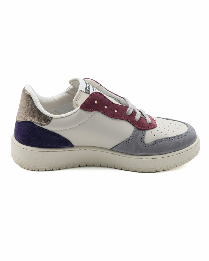 Sneakers Victoria Madrid crosta di cuoio multicolore