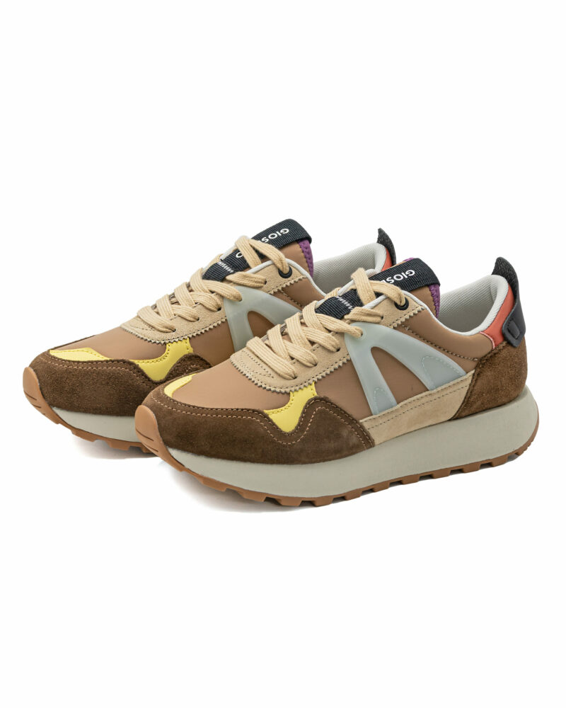 Sneakers runner Gioseppo in pelle Vestal