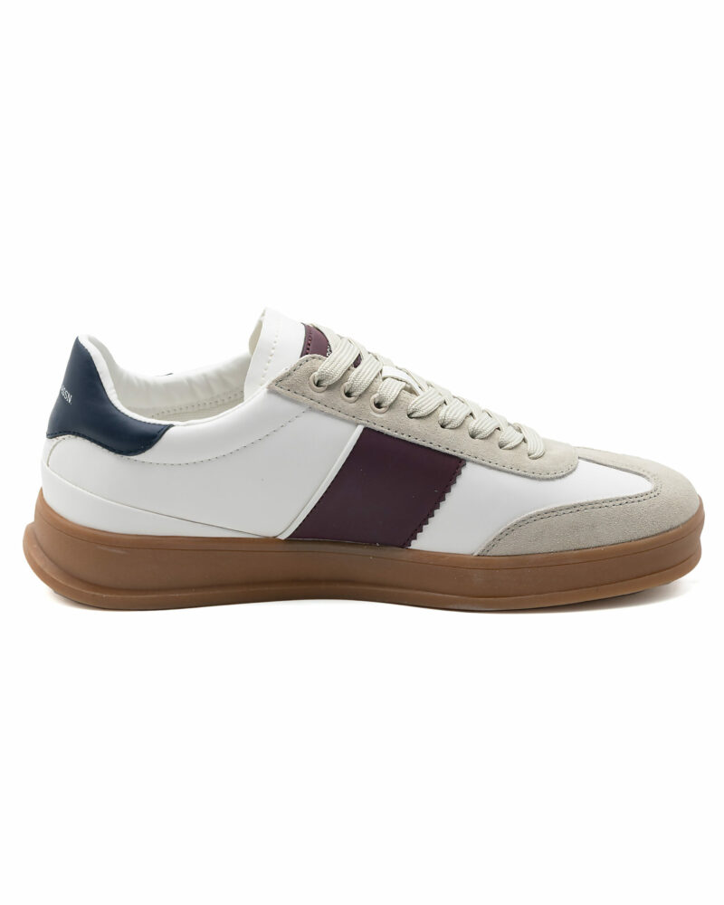 Sneakers uomo U.s. Polo Campy bianca multicolore