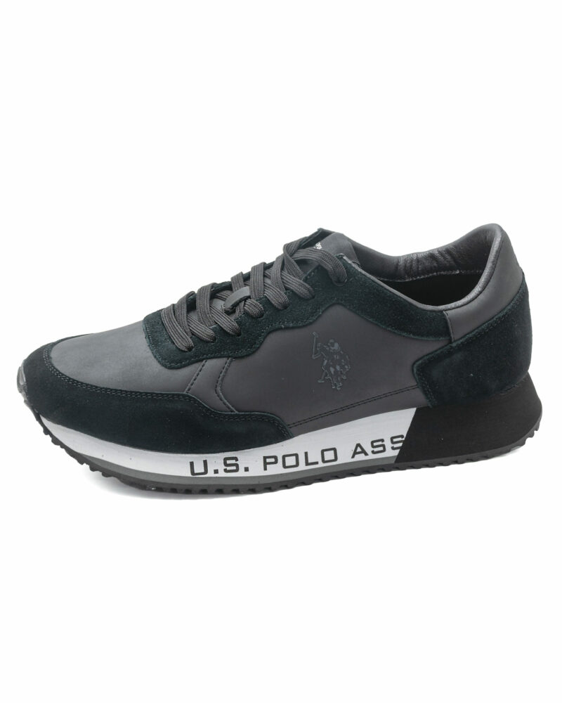 Sneakers runner uomo U.s. Polo Cleef ecopelle