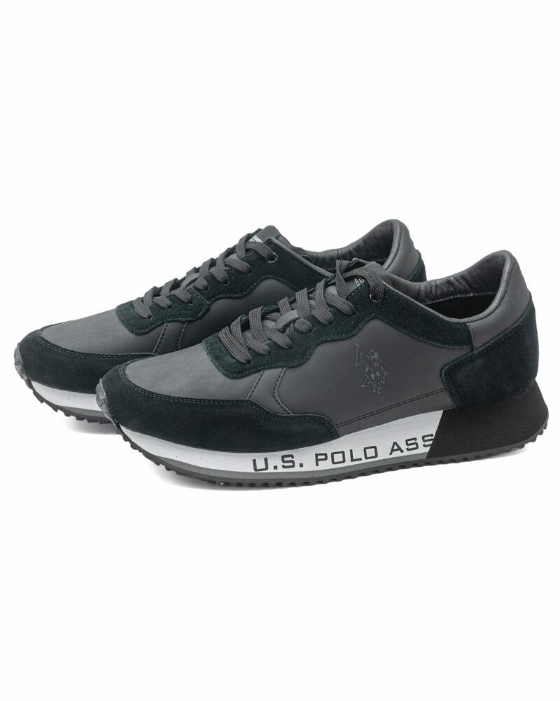 Sneakers runner uomo U.s. Polo Cleef ecopelle