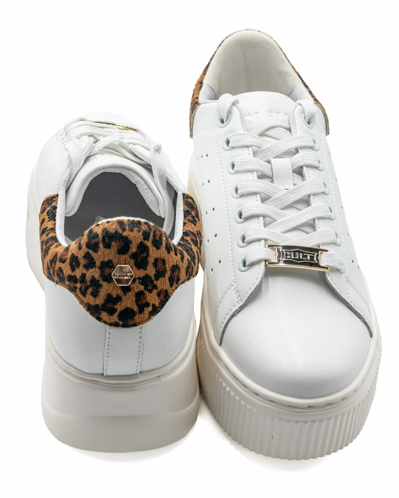 Sneakers Cult Perry platform inserto leopardato