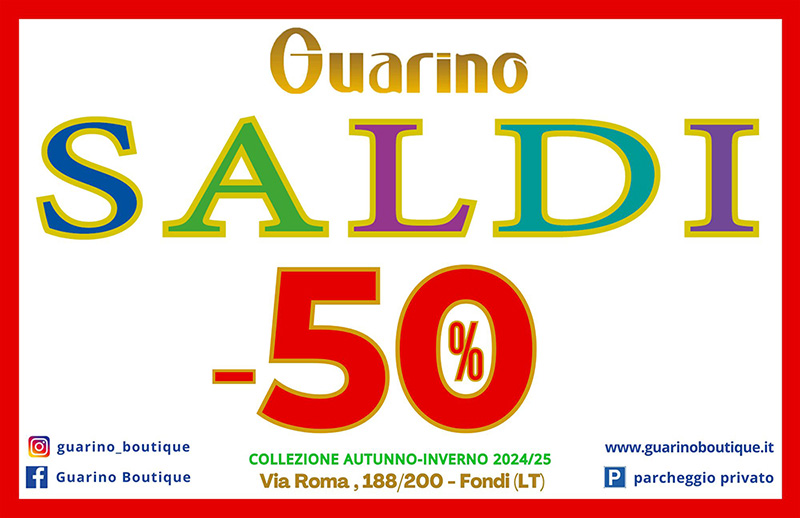 guarino saldi 50% _ 2